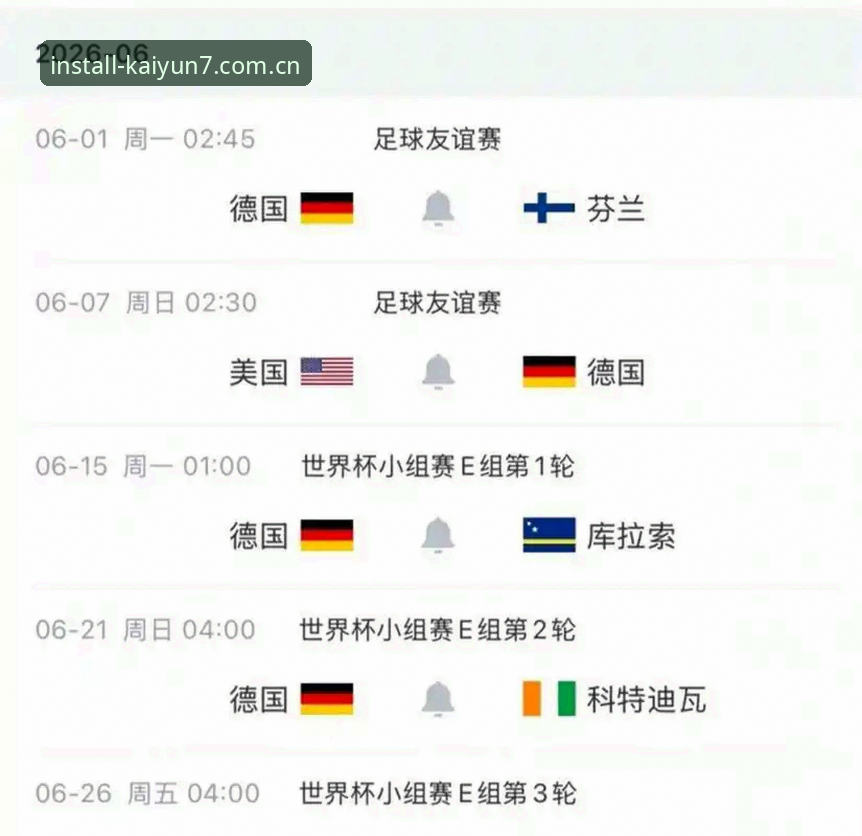 云开官网下载 德国队世界杯大名单全面评测:诺伊尔回归、新星崛起,云开全站体育深度解析